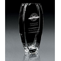 Troppo Crystal Vase (5 7/8"x5 5/8"x4 3/8")